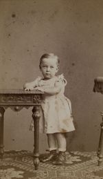 Albert Muret à deux ans, © Ph. Welti Lausanne
