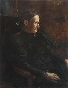 Portrait de Blanche Muret-Cart, 1897, 92x73 cm