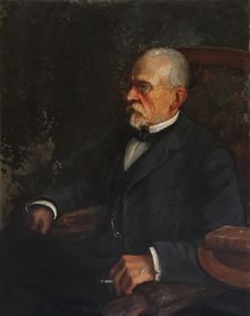 Portrait de Gustave Muret, 1904, 91x73  cm