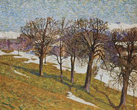Verger à la fin de l'hiver, 1906, 60x72 cm