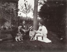 Ramuz, Stravinsky, Marianne Muret et les enfants